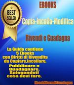Ebooks copia incolla modifica. Rivendi e guadagna