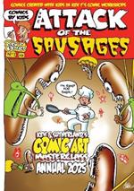 Attack Of The Sausages - Kev F's Comic Art Masterclass Annual 2025 Colour Edition: Full Colour edition - comics by kids
