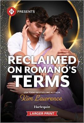 Reclaimed on Romano's Terms - Kim Lawrence - cover