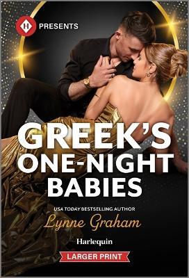 Greek's One-Night Babies - Lynne Graham - cover