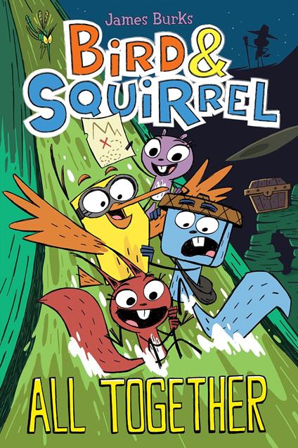 Bird & Squirrel All Together: A Graphic Novel (Bird & Squirrel #7) - James Burks - ebook