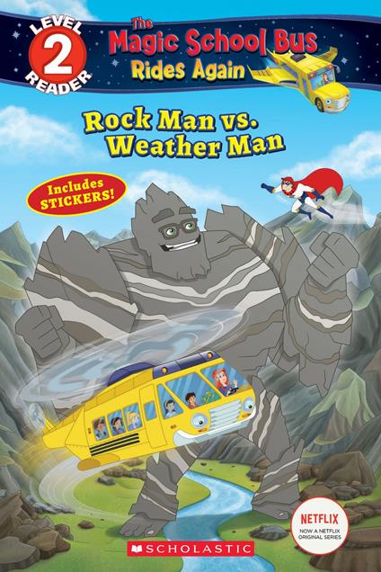 Rock Man vs. Weather Man (The Magic School Bus Rides Again: Scholastic Reader, Level 2) - Samantha Brooke,Artful Doodlers Ltd. - ebook