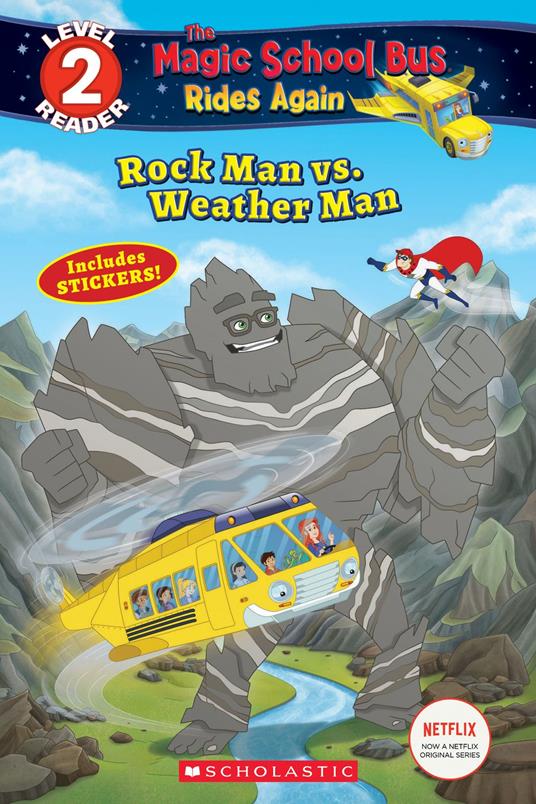 Rock Man vs. Weather Man (The Magic School Bus Rides Again: Scholastic Reader, Level 2) - Samantha Brooke,Artful Doodlers Ltd. - ebook