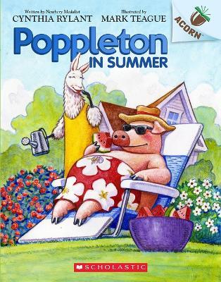 Poppleton in Summer: An Acorn Book (Poppleton #6): Volume 4 - Cynthia Rylant - cover