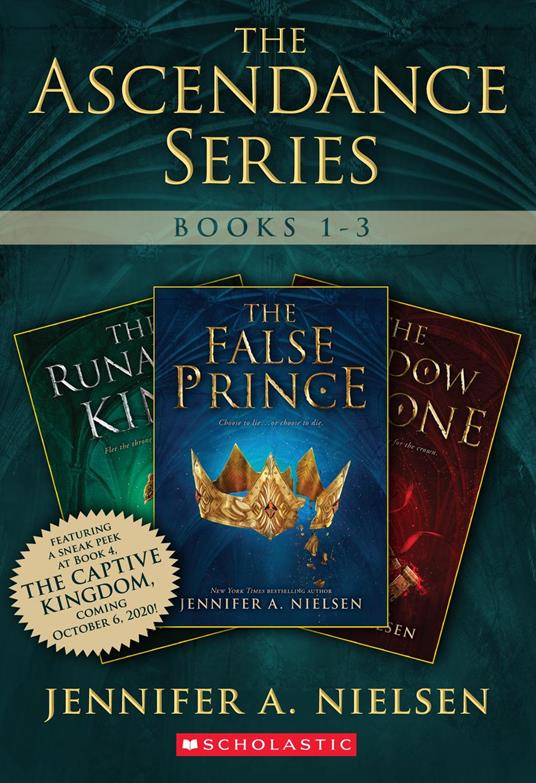 The Ascendance Series Books 1-3: The False Prince, The Runaway King, and The Shadow Throne - Jennifer A. Nielsen - ebook
