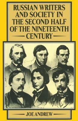 Russian Writers and Society in the Second Half of the Nineteenth Century - Joe Andrew - cover