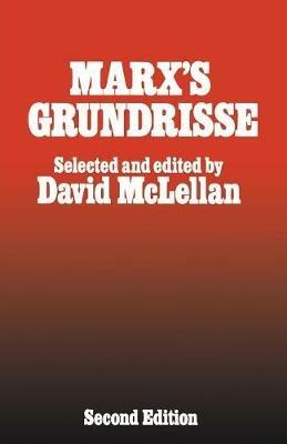 Marx’s Grundrisse - David McLellan - cover