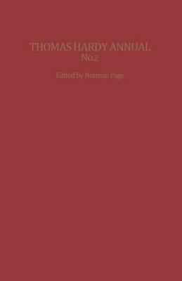 Thomas Hardy Annual No. 2 - cover