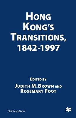 Hong Kong’s Transitions, 1842–1997 - cover
