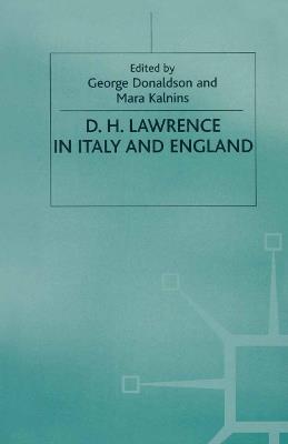 D. H. Lawrence in Italy and England - cover