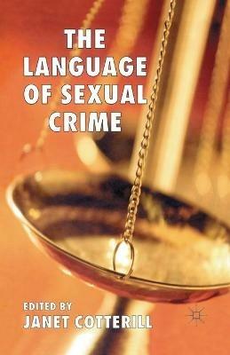 The Language of Sexual Crime - cover