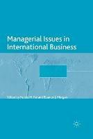 Managerial Issues in International Business - cover