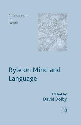 Ryle on Mind and Language - cover