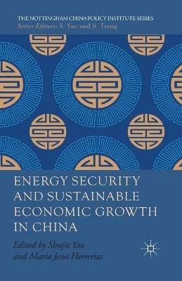 Energy Security and Sustainable Economic Growth in China - cover