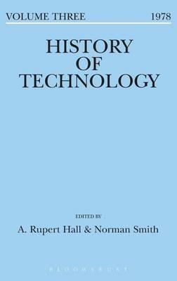 History of Technology Volume 3 - cover