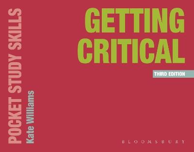 Getting Critical - Kate Williams - cover