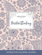 Adult Coloring Journal: Positive Thinking (Animal Illustrations, Ladybug)