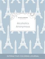 Adult Coloring Journal: Alcoholics Anonymous (Sea Life Illustrations, Eiffel Tower) - Courtney Wegner - cover