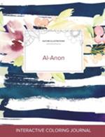 Adult Coloring Journal: Al-Anon (Nature Illustrations, Nautical Floral)