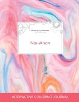 Adult Coloring Journal: Nar-Anon (Mythical Illustrations, Bubblegum) - Courtney Wegner - cover