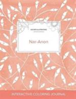 Adult Coloring Journal: Nar-Anon (Nature Illustrations, Peach Poppies)