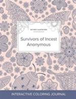 Adult Coloring Journal: Survivors of Incest Anonymous (Butterfly Illustrations, Ladybug)