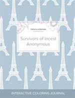 Adult Coloring Journal: Survivors of Incest Anonymous (Turtle Illustrations, Eiffel Tower)
