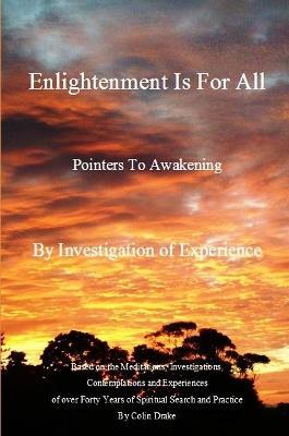 Enlightenment Is For All - Colin Drake - cover