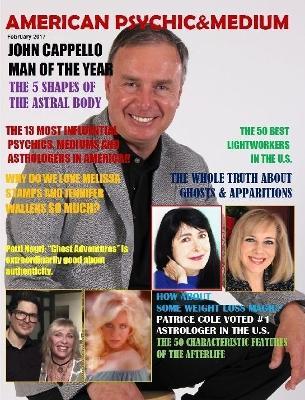 American Psychic & Medium Magazine, February 2017 - Maximillien De Lafayette - cover