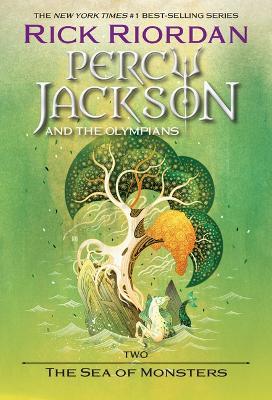 Percy Jackson and the Olympians, Book Two: The Sea of Monsters - Rick Riordan - cover