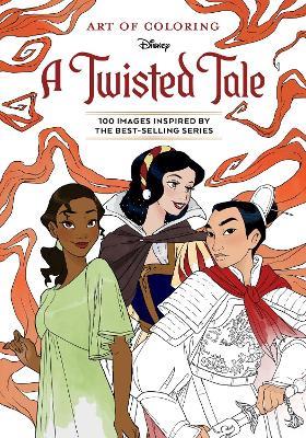 Art of Coloring: A Twisted Tale - Disney Books - cover