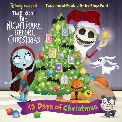 Disney Baby: 13 Days of Christmas: Touch-and-Feel, Lift-the-Flap Fun! - Steven Davison,Carolyn Gardner - cover