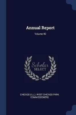 Annual Report; Volume 40 - cover