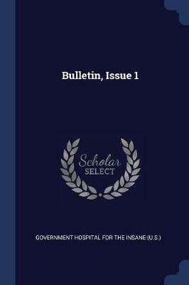 Bulletin, Issue 1 - cover