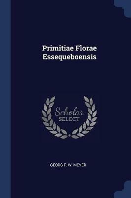 Primitiae Florae Essequeboensis - cover