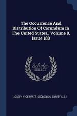 The Occurrence and Distribution of Corundum in the United States, Volume 8, Issue 180