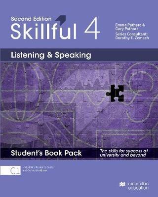 Skillful Second Edition Level 4 Listening and Speaking Premium Student's Pack - Emma Pathare,Gary Pathare - cover