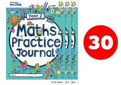 White Rose Maths Practice Journals Year 2 Workbooks: Pack of 30 - Mary-Kate Connolly - cover