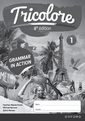 Tricolore 6e édition: Grammar in Action Workbook 1 (pack of 8) - cover