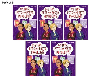 Read Write Inc. Fresh Start Readers: Book 13: Posters, Pets and Pasta Problems & Eva and Alex - Pack of 5 - Teresa Heapy,Narinder Dhami - cover