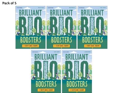 Read Write Inc. Fresh Start Readers: Book 16: Brilliant Bio Boosters & Next Level Escape - Pack of 5 - Benjamin Hulme-Cross,JD Savage - cover