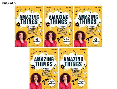 Read Write Inc. Fresh Start Readers: Book 17: Amazing Things (Not Invented by Adults!) & Science vs Impossible - Pack of 5 - Isabel Thomas,JD Savage - cover