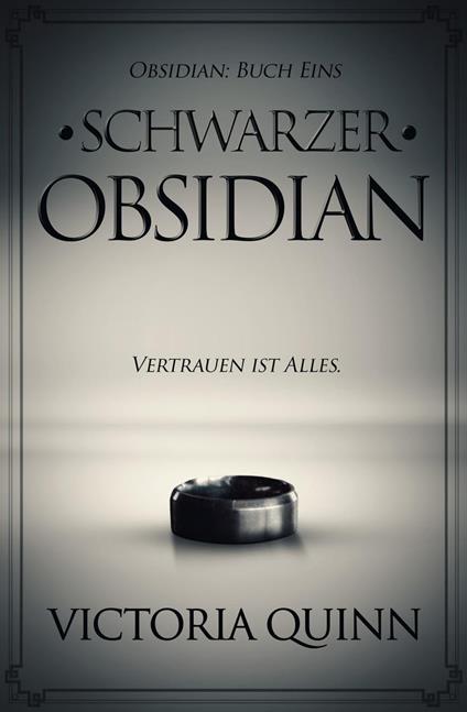 Schwarzer Obsidian