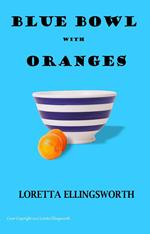 Blue Bowl With Oranges
