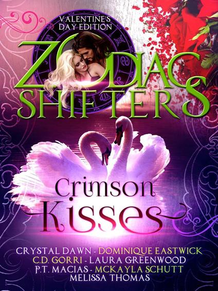 Crimson Kisses: A Zodiac Shifters Paranormal Romance Anthology