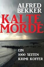 Ein 1000 Seiten Krimi Koffer: Kalte Morde