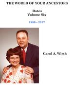 The World of Your Ancestors - Dates - 1980 - 2017