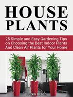 House Plants: 25 Simple and Easy Gardening Tips on Choosing the Best Indoor Plants And Clean Air Plants for Your Home