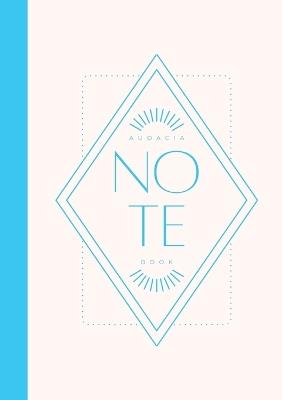 Aesthetic A5 Paperback Notebook: Angelite Version - Audacia - cover