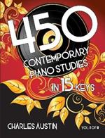 450 Contemporary Piano Studies in 15 Keys, Volume 2